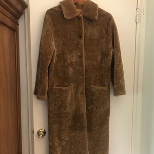 Women’s 100% real shearling coat